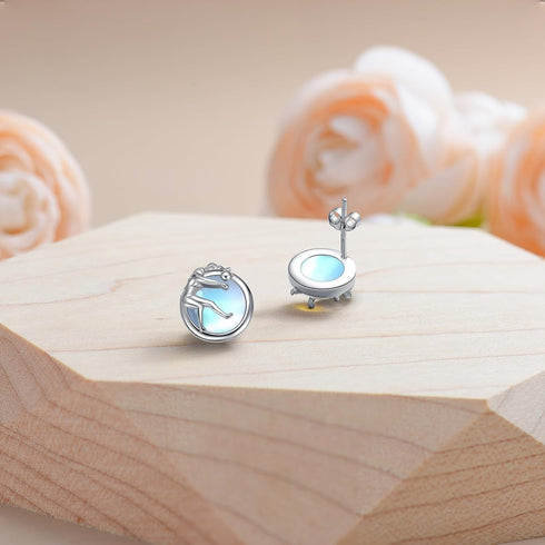 Volleyball Earrings S925 Sterling Silver Volleyball Earrings for Women Volleyball Sport Jewelry Gifts...