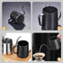 Coffee Pot Whistling Teapot Coffee Drip Pot Pour over Coffee Maker Stovetop Whistling Kettle Long Spout Kettle Whistling Teakettle Tea Strainer Go...