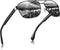 CARFIA Classic Metal Mens Sunglasses - Polarized Sunglasses UV Protection Acetate Arms CA5397...