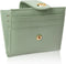 FUNTOR Small Wallets for Women,Ladies Slim Bifold Credit Card Holder with Zipper Coin Pocket(Green)...