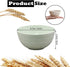 4 PCS 4.7inch Lightweight Wheat Straw Bowl, Unbreakable Cereal Pasta Bowls Microwave& Dishwasher Safe, Reusable Tableware Dinnerware Fruit Snack C...