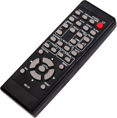 R017F Replacement Remote Control Compatible with Hitachi LED Projector CP-A302WN CP-AW2519N CP-AW312WN CP-D27WN CP-D32WN CP-DW25WN CP-EW250N CP-X3...