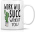Retreez Funny Mug - Work Will Succ Without You Goodbye Farewell 11 Oz Ceramic Coffee Mugs - Funny, Sarcasm, Sarcastic, Inspirational retirement gi...