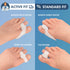 Dr. Frederick's Original Sport Bunion Toe Spacer Set - 4Pcs - Soft Gel Splints - One Size Fits All - Fast Relief - Wear with Shoes - for Men & Wom...