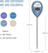 Soil Moisture Meter, Plant Water Monitor, Plant Water Meter for IndoorOutdoor Potted Plants,Soil Hygrometer Sensor for Gardening, Farming, Lawn To...