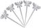 Comicfs 200 Pcs Plastic Cocktail Picks 3.5" Fruit Toothpicks Sandwich Appetizer Cocktail Sticks Food Drink Picks Skewers Party Supplies for Weddin...