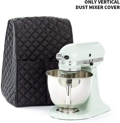 Dust Cover, Blender Cover, Stand Mixer or Coffee Maker Appliance Cover, Waterproof Dust Proof Mixer Accessories, Machine Washable(Black)...