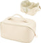 2022 Large Capacity Travel Cosmetic Bag, Makeup Bag Waterproof Portable Cosmetic Bag, Toiletry Bag for Skincare Cosmetics Toiletries with Handle a...