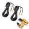CORONIR 2Pack 33ft WiFi Antenna Extension Cable RP-SMA Male to Female Connector for Wireless LAN Router Bridge Wireless Network Card Security IP C...