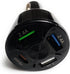 4 Port USB Fast Charging Cigarette Light Car Charger 3 * 2.4 A USB/ 1 PD20W LED Light Compatible with Tablets Cameras iPhone 14 13 12 11 Pro Max X...