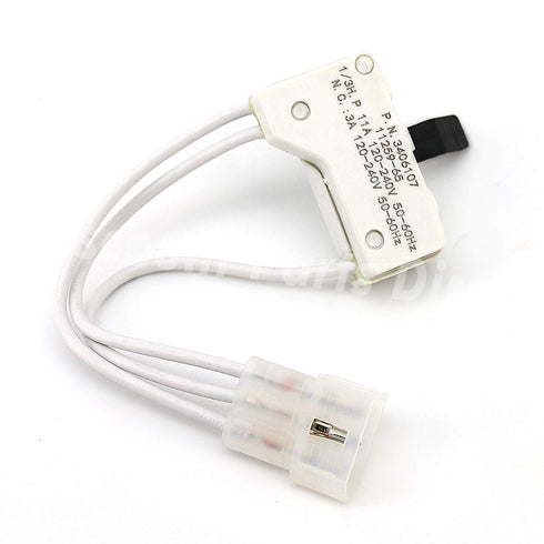 3406107 3406109 Door Switch Replacement Part for Whirlpool & Kenmore Dryers by DR Quality Parts