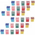 30 pc Automotive Low Profile Box Shaped Fuse Kit for Ford, Chevy/GM, Nissan, and Toyota Pickup Trucks, Cars and SUVs...