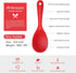 Silicone Rice Paddle Spoon 2PCS, Non Stick Heat Resistant Kitchen Works for Rice,Mashed Potato. (Casual Red)...