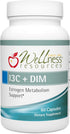 Wellness Resources I3C + DIM for Healthy Estrogen Metabolism, Detoxification (60 capsules) - 300mg I3C + 100mg DIM - Vegan, Gluten-Free...