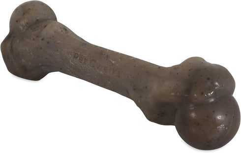 Pet Qwerks Zombie BarkBone - Nylon Dog Bone for Moderate Chewers - Bacon Flavor - 6"...