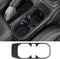 CheroCar Cup Holder Cover Frame Trim for Jeep wangler JL JLU 2018-2020, for Jeep Gladiator JT 2020 (Carbon Fiber)...