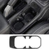 CheroCar Cup Holder Cover Frame Trim for Jeep wangler JL JLU 2018-2020, for Jeep Gladiator JT 2020 (Carbon Fiber)...
