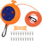 Portable Travel Clothesline Cord, Adjustable 33ft Camping Clothes line, Laundry Drying Rope for Hotel Trip,Camping,Backyard,Outdoor/Indoor,with 20...
