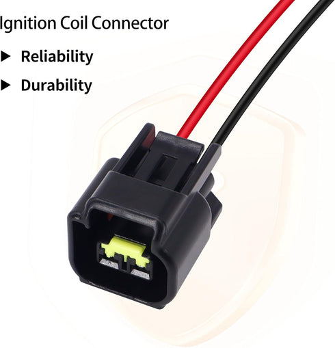 HiSport Ignition Coil Connector Pigtail Harness Compatible with Ford Mustang F-150 F-250 F-350 4.6L 5.4L 6.8L,8PCS...