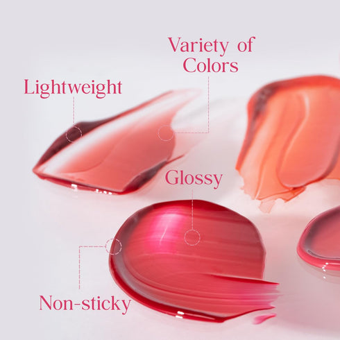 CLIO Crystal Glam Tint |Glossy Finish, Lightweight, Weightless, Buildable, Glass-Like, Smoothing, Long-Lasting, Vivid, Transparent, Shiny, Moistur...