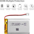 EEMB Lithium Polymer Battery 3.7V 1500mAh 103050 Lipo Rechargeable Battery Pack with Wire JST Connector for Speaker and Wireless Device- Confirm D...