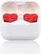 Jectse Wireless Earbuds, Heart Shaped Bluetooth Headphones Noise Canceling Stereo in Ear Light Weight Earphones Cordless Earphone for Sports......