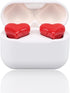 Jectse Wireless Earbuds, Heart Shaped Bluetooth Headphones Noise Canceling Stereo in Ear Light Weight Earphones Cordless Earphone for Sports......
