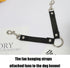 2Pcs Dog Kennel Fan Hanging Utility Straps for Ryobi P3320 Fan Holder, Waterproof Dog Crate Fan Strap with Swivel Spring Clips Suitable for Any Ke...
