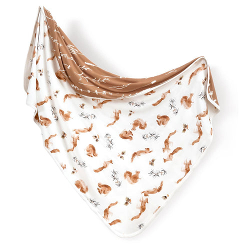 GRSSDER Baby Blankets Super Soft Jersey Knit Swaddle Blanket for Baby Girls and Boys, Double Layer Reversible Receiving Blankets 34 x 44 Extra Lar...