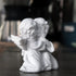 Cherubs Angels Resin Garden Statue Figurine , Adorable Angel Sculpture Memorial Statue, Indoor Outdoor Home Garden Decoration (Kiss Cherub-Right)...