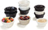 Carlisle FoodService Products 4394402 Melamine Scalloped Ramekin, 3 oz, White...