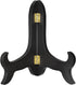 uxcell 7" Easel Plate Holder, Wooden Folding Display Stand Black for Decorative Picture Frame...