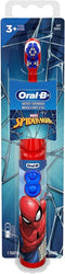 Oral-B Kid's Battery Toothbrush Featuring Marvel's Spiderman, Soft Bristles, for Kids 3+...