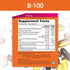 Now B-100 Vitamin Nervous System Health Dietary Supplement Capsule...