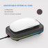 Mouse Jiggler for Laptops, PC Undetectable Mouse Mover Pad Moves Randomly with RGB ON/Off Interval Timer,USB-C Automatic Simulator Shaker, Keeps C...