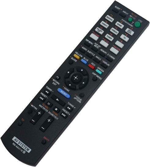RM-AAU116 Replacement Remote Control fit for Sony AV Receiver STR-DH710 STR-DH520 STR-DN850 STR-DH830 STR-DH750 STR-KS470 STR-KS380 HT-DDW3500...