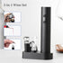 Electric Wine Opener Set, Battery Operated Wine Bottle Opener with Storage Base, Wine Corkscrew Remover, Automatic Wine Opener Accessories for Hom...