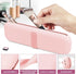 2 x Portable Cosmetic Bag with Adhesive Tape, 1 x Silicone Makeup Brush Holder + 1 x Makeup Sponge Holder, Brush Cosmetic Bag, Makeup Brush Organi...