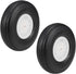 uxcell Tire and Wheel Sets for RC Airplane,PU Sponge Tire with Plastic Hub,4.5 Inch 2pcs...