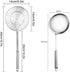 TSongHo Fat Skimmer Spoon Hot Pot Fine Mesh Food Strainer Spider Strainer for Grease Gravy Kitchen Cooking, Stainless Steel...