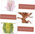 TOYANDONA Desktop Decor 3pcs Plastic Plastic Playes Desktop Toys Realistic Simulation Model Simulation Model Small Mantis Decoration Animal Decora...