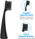 Replacement Toothbrush Heads with Covers for Burst (5 Count, Black)...