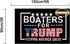 WENWELL Boaters for Trump 2024 Flag Double-Sided 3x5 Ft, Keeping America Great Flags Outdoor, Donald Trump President Flag for Boat with 2 Brass Gr...