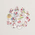 Chenkou Craft 50pcs Santa Claus Jinglebell Deer Merry Christmas Wood Buttons 1" (25mm) Sewing Mix Lots...