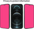 2 Piece Privacy Tempered Glass for iPhone 12 /iPhone 12 Pro 6.1 inch Anti-blue Anti-Spy Screen Protector Mirror Gradient Colorful......
