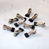 10PCS Small Clothes Pin, Stainless Steel Clothespins, Metal Laundry Grip Clips, Anti Rust, Multipurpose...