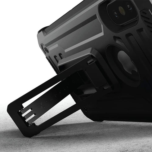 Ghostek Iron Armor Rugged iPhone Xs Case with Belt Clip Holster and Kickstand (Black)...