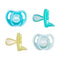Tommee Tippee Ultra-light Silicone Pacifier, Symmetrical One-Piece Design, BPA-Free Silicone Binkies, 6-18 months, Pack of 4 Pacifiers...