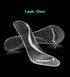 High Heel Inserts Gel Cushion Pads for Women, 3/4 Length Invisible Shoe Insoles with Arch Support, Pain Relief Anti-Slip Comfortable Metatarsal Pa...