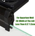 Aquarium Chiller, Fish Tank Cooling Fan System for Salt Fresh Water, 2 Variable Speed, Wide Angle Adjustable (1-Fan)...